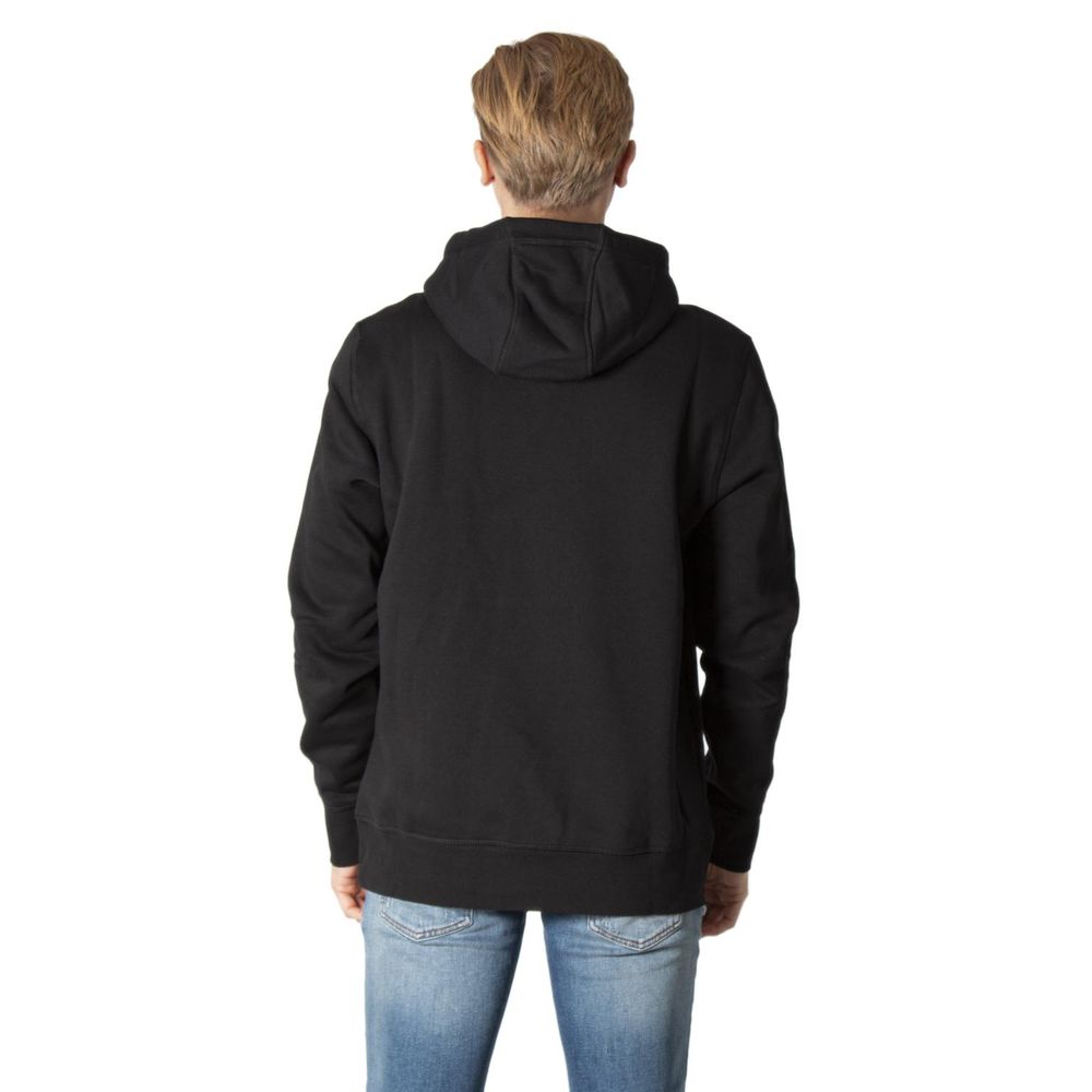 Tommy Hilfiger CORE TOMMY LOGO HOODY MW0MW10752 - Black Cotton Hoodie
