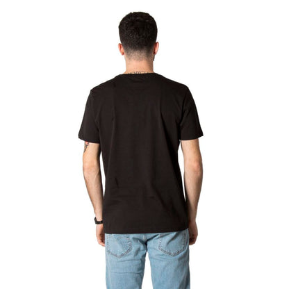Tommy Hilfiger Core Logo Black Cotton T-Shirt