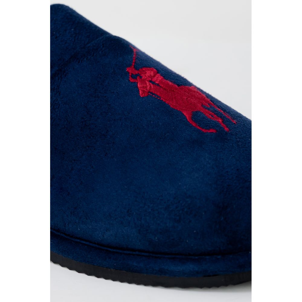 Ralph Lauren Blue Polyester Slippers for Men