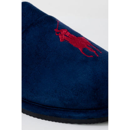 Ralph Lauren Blue Polyester Slippers for Men