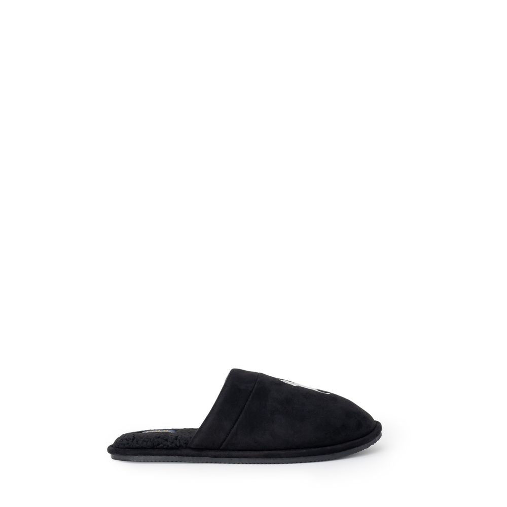 Ralph Lauren Black Polyester Slippers for Men