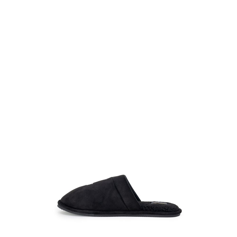 Ralph Lauren Black Polyester Slippers for Men