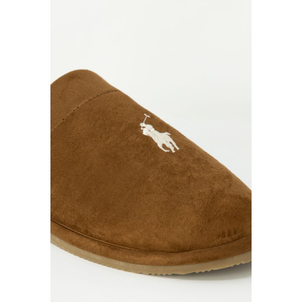 Ralph Lauren Beige Polyester Slippers for Men
