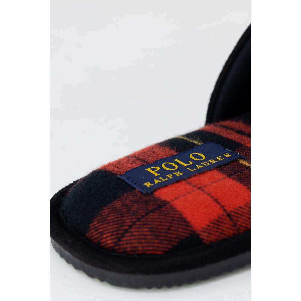 Ralph Lauren Black Polyester Slippers for Men