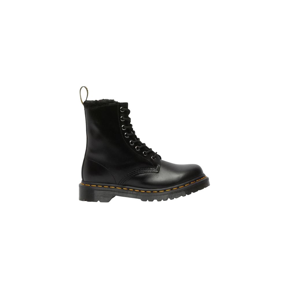 Dr. Martens 1460 SERENA Black Leather Lace-Up Boots