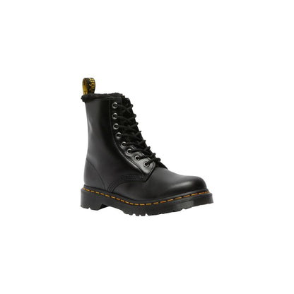 Dr. Martens 1460 SERENA Black Leather Lace-Up Boots