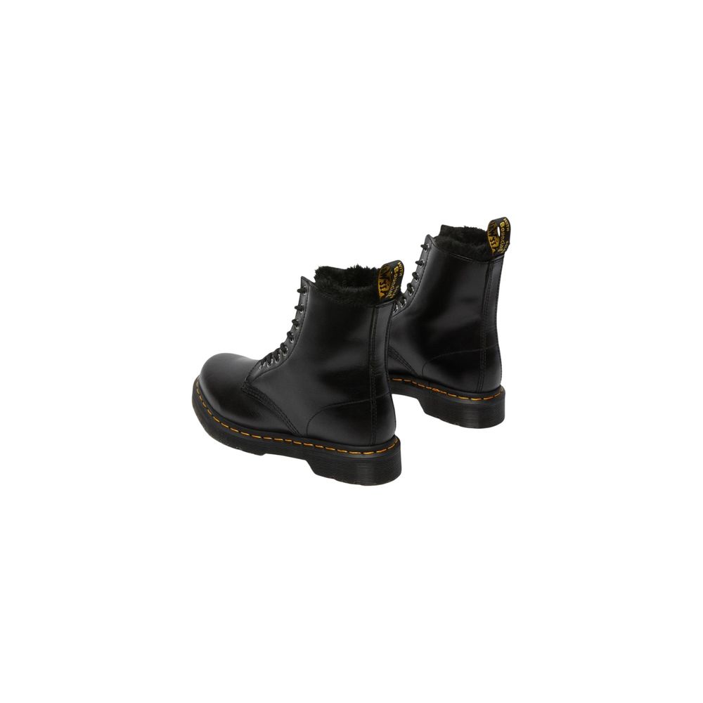 Dr. Martens 1460 SERENA Black Leather Lace-Up Boots