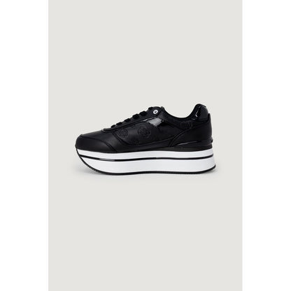 Guess Black Polyethylene Platform Sneakers