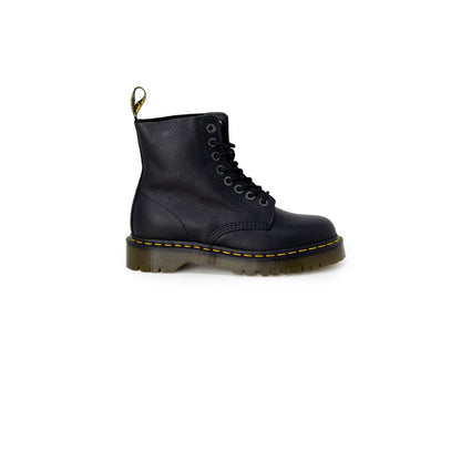 Dr. Martens Black Leather Lace-Up Boots