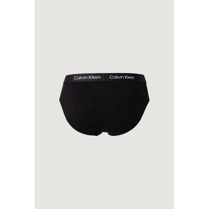 Calvin Klein Underwear Black Cotton Briefs - 3-Pack