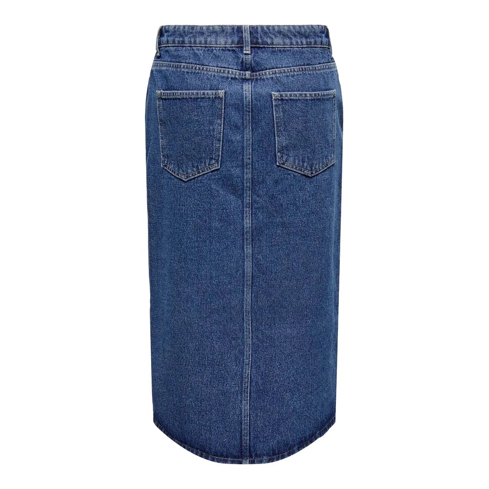 Only ONLBIANCA MIDI DNM REA NOOS Women's Midi Skirt