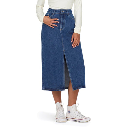 Only ONLBIANCA MIDI DNM REA NOOS Women's Midi Skirt