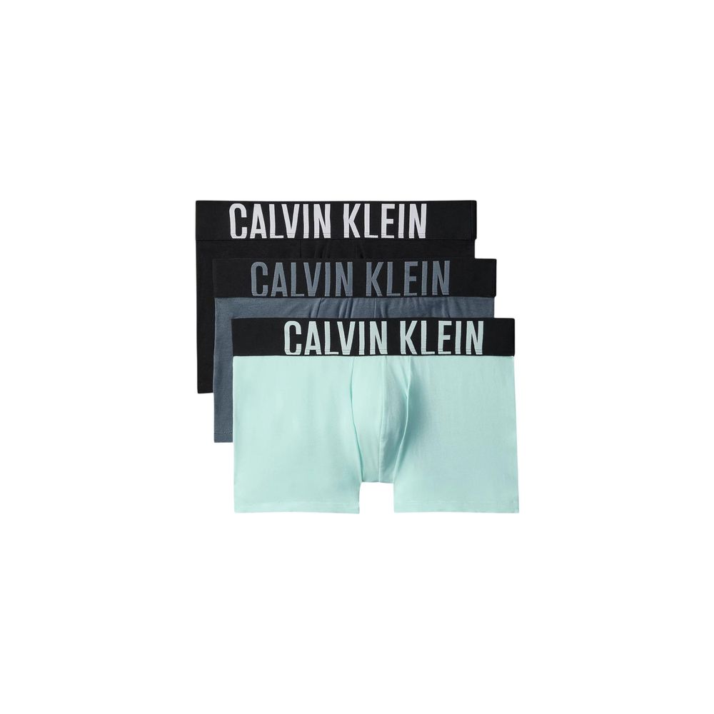 Calvin Klein Underwear Turquoise Cotton Boxers - Modern Comfort for Every Man