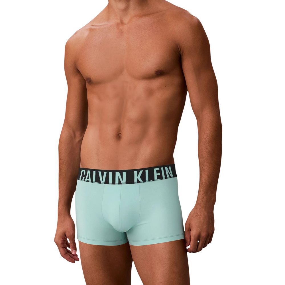 Calvin Klein Underwear Turquoise Cotton Boxers - Modern Comfort for Every Man