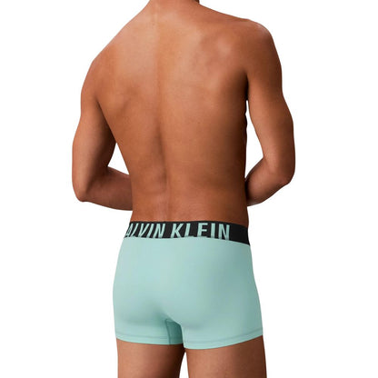 Calvin Klein Underwear Turquoise Cotton Boxers - Modern Comfort for Every Man