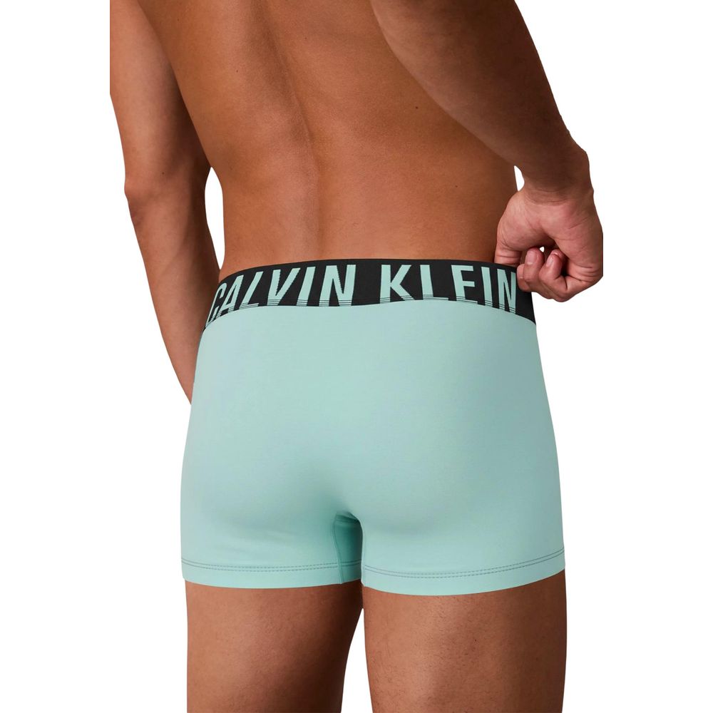 Calvin Klein Underwear Turquoise Cotton Boxers - Modern Comfort for Every Man