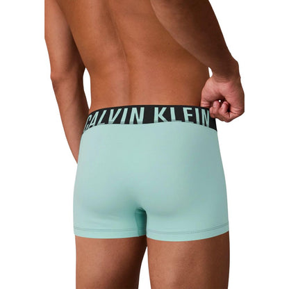 Calvin Klein Underwear Turquoise Cotton Boxers - Modern Comfort for Every Man
