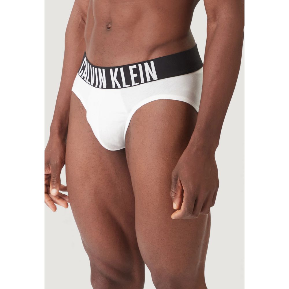 Calvin Klein Underwear Blue Cotton Briefs - 3 Pack for Uncompromising Comfort