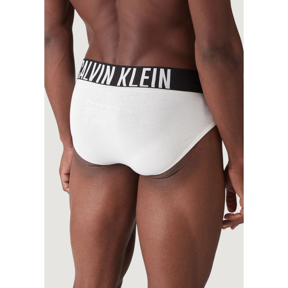 Calvin Klein Underwear Blue Cotton Briefs - 3 Pack for Uncompromising Comfort