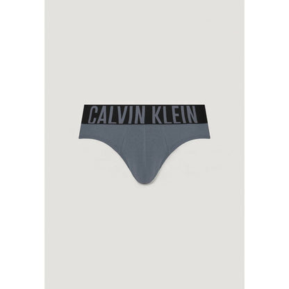 Calvin Klein Underwear Blue Cotton Briefs - 3 Pack for Uncompromising Comfort