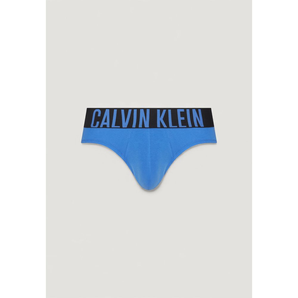 Calvin Klein Underwear Blue Cotton Briefs - 3 Pack for Uncompromising Comfort
