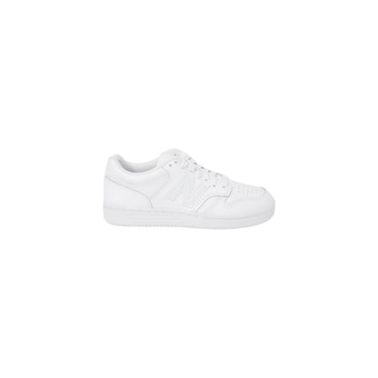 New Balance 480 JR GSB480 Women's White Leather Athletic Sneakers