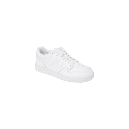 New Balance 480 JR GSB480 Women's White Leather Athletic Sneakers