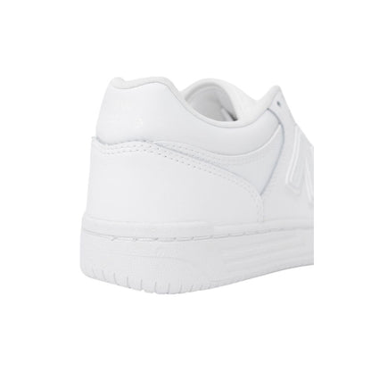 New Balance 480 JR GSB480 Women's White Leather Athletic Sneakers