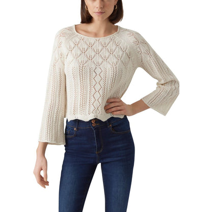 Vero Moda VMGINGER 3/4 Boatneck Pullover GA NOOS Womens Sweatshirt