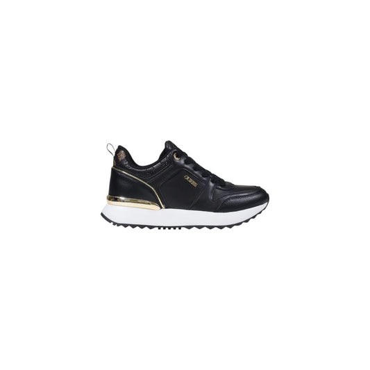 Guess Black Polyethylene Low Top Sneakers