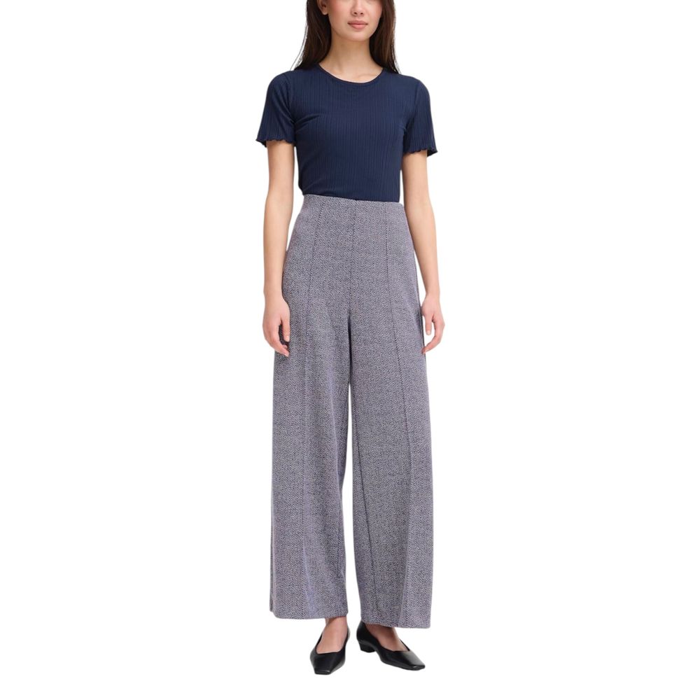 ICHI IHKATE JACQUARD 20121602 Women's Palazzo Pants