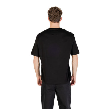 Armani Exchange Black Cotton Sportswear T-shirt