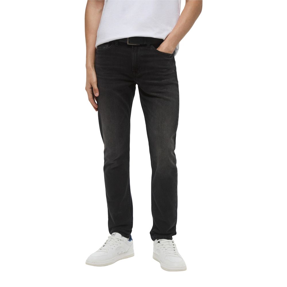 Calvin Klein Jeans SLIM TAPER Black Cotton Skinny Jeans