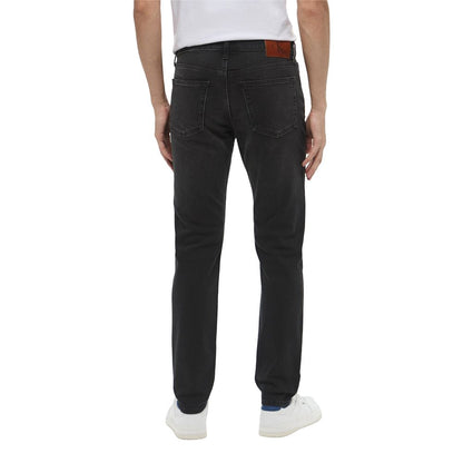 Calvin Klein Jeans SLIM TAPER Black Cotton Skinny Jeans