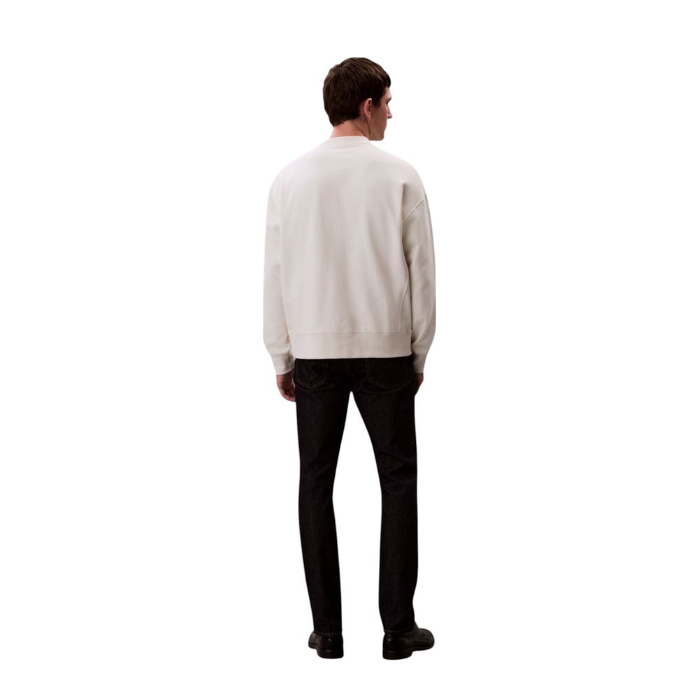 Calvin Klein Jeans Premium Terry Monogram Crewneck Sweatshirt