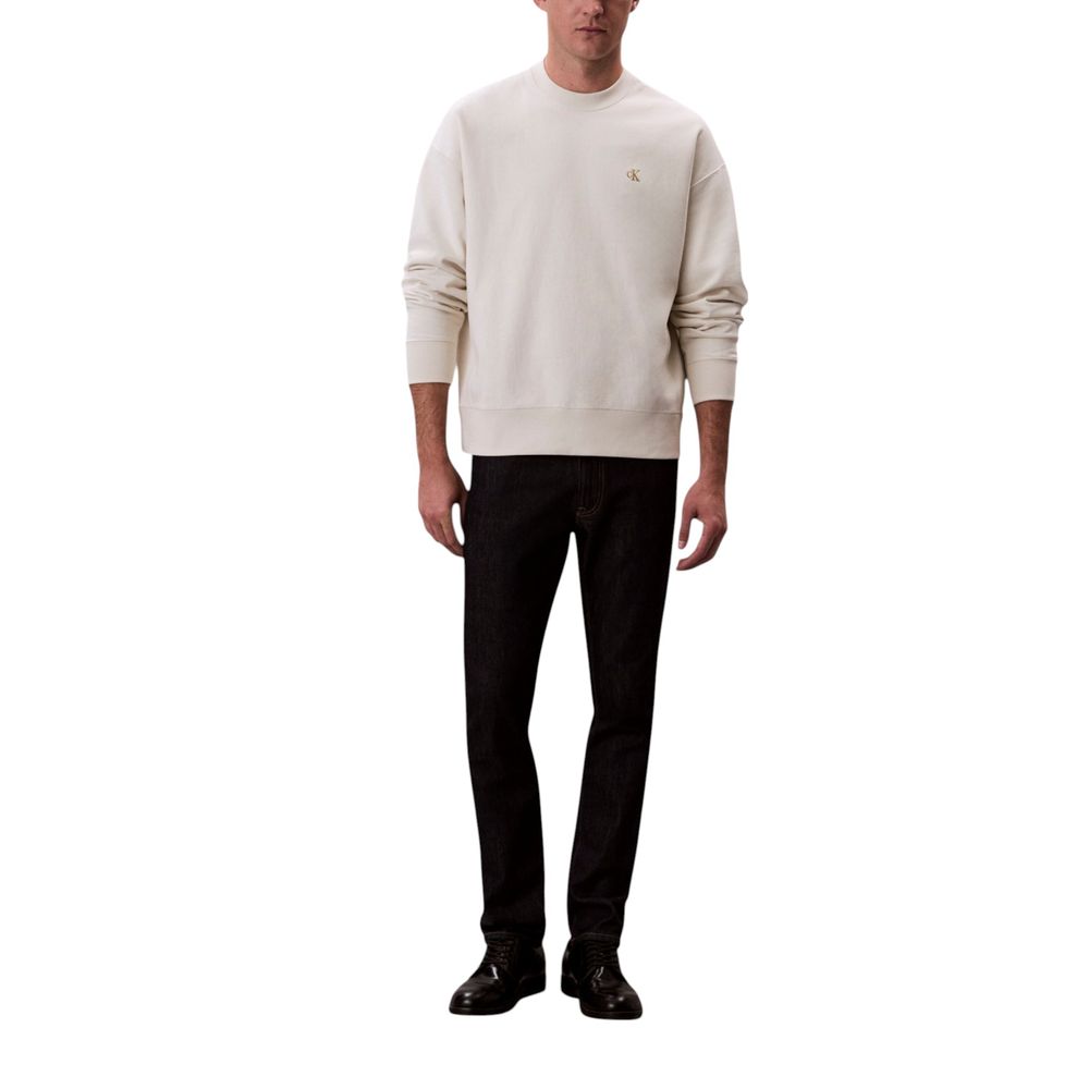 Calvin Klein Jeans Premium Terry Monogram Crewneck Sweatshirt