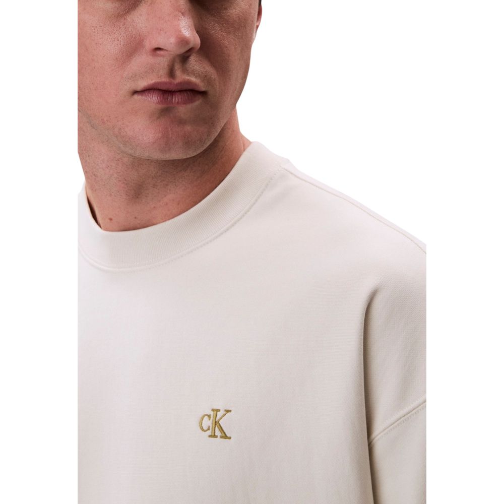 Calvin Klein Jeans Premium Terry Monogram Crewneck Sweatshirt