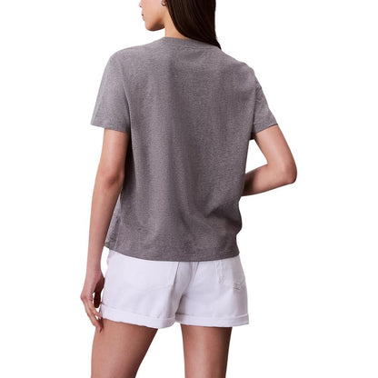 Calvin Klein Jeans HERO SS Classic Mono Gray Cotton T-Shirt