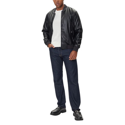 Calvin Klein Jeans Black Polyethylene Bomber Jacket