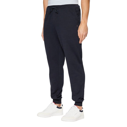 Tommy Hilfiger Blue Cotton Joggers
