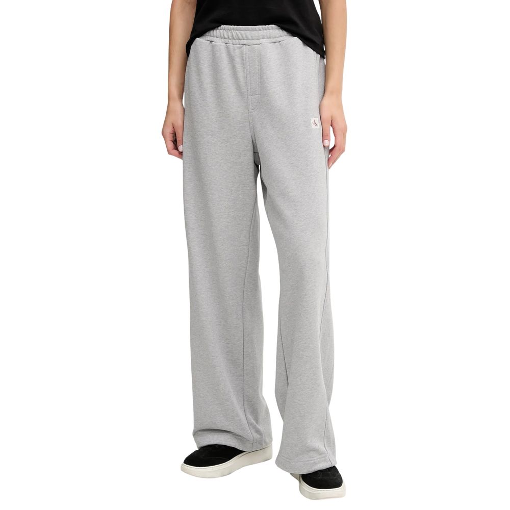 Calvin Klein Jeans Gray Cotton Joggers for Women