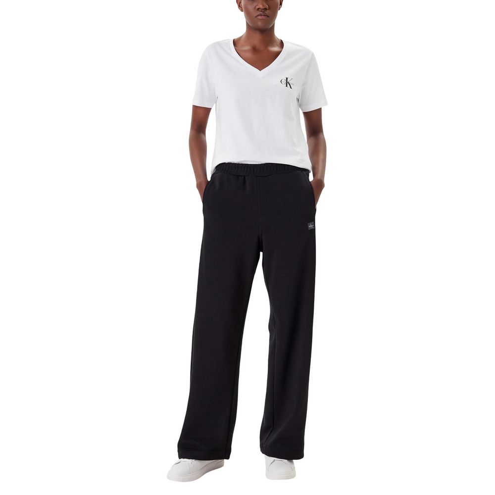 Calvin Klein Jeans Black Cotton Joggers