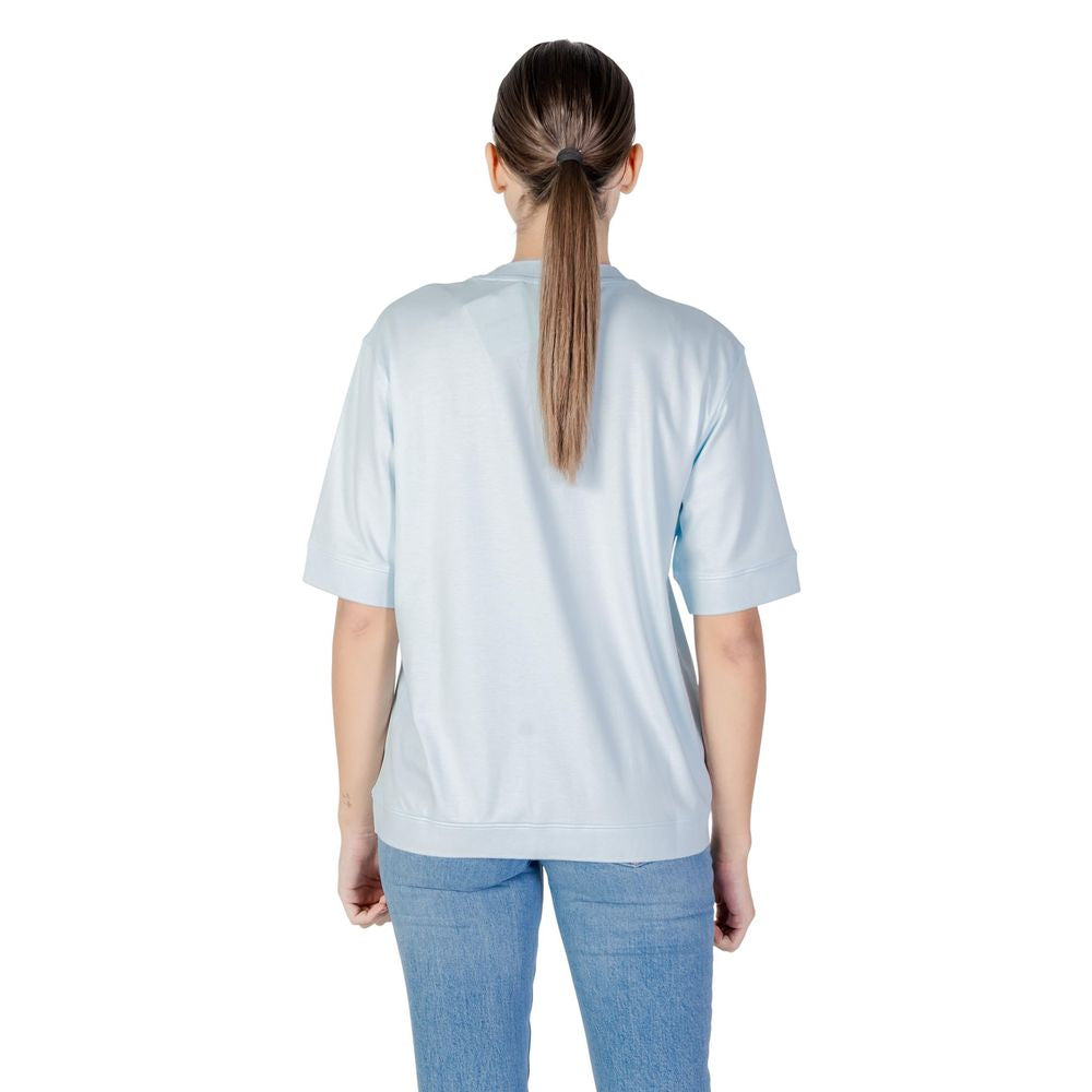 Calvin Klein Jeans Blue Cotton Oversized T-Shirt