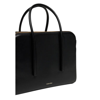 Calvin Klein Carryall Mini Leather Tote Bag