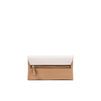 Guess Beige Polyethylene Clutch Bag - NOELLE II XBODY FLAP ORGANIZER
