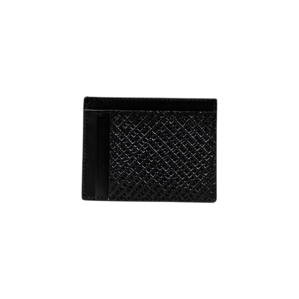 Armani Exchange Black Leather Cardholder - XM000169 AF19502
