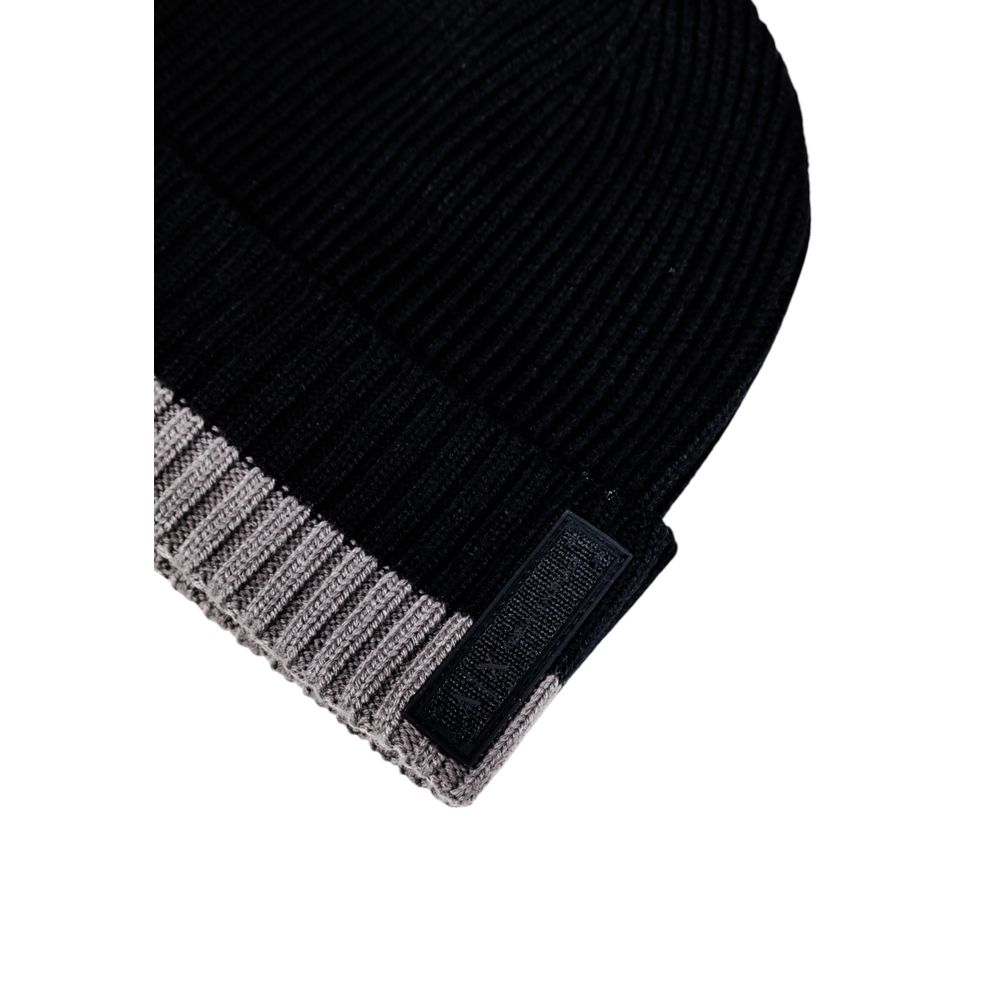Armani Exchange Bicolor Marabou Cap