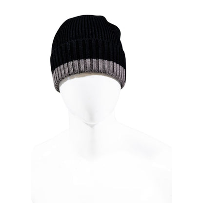 Armani Exchange Bicolor Marabou Cap