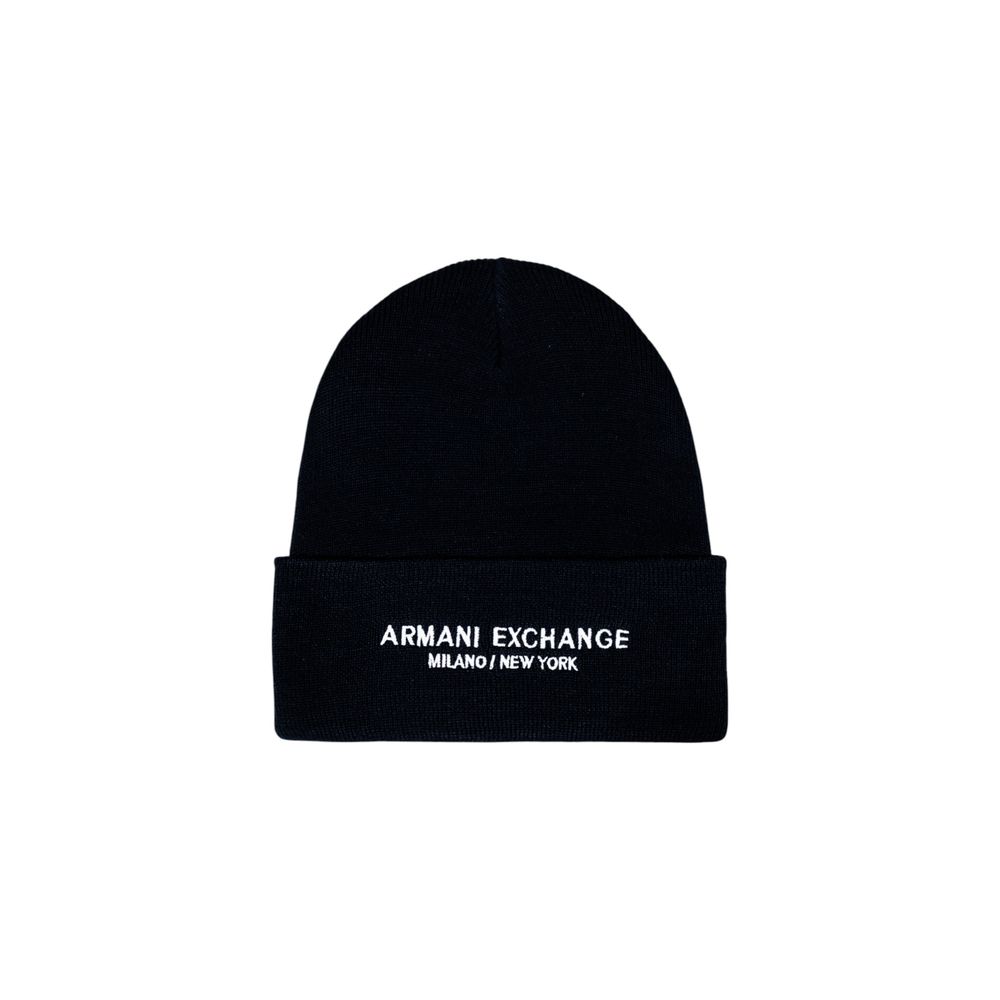 Armani Exchange Blue Polyester Cap