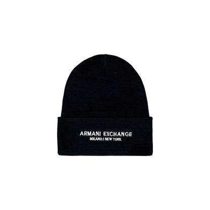 Armani Exchange Blue Polyester Cap